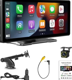 Tradera Bil-GPS med Android Auto & CarPlay, 9,3 tums skärm.| Gps & Navigationsudstyr