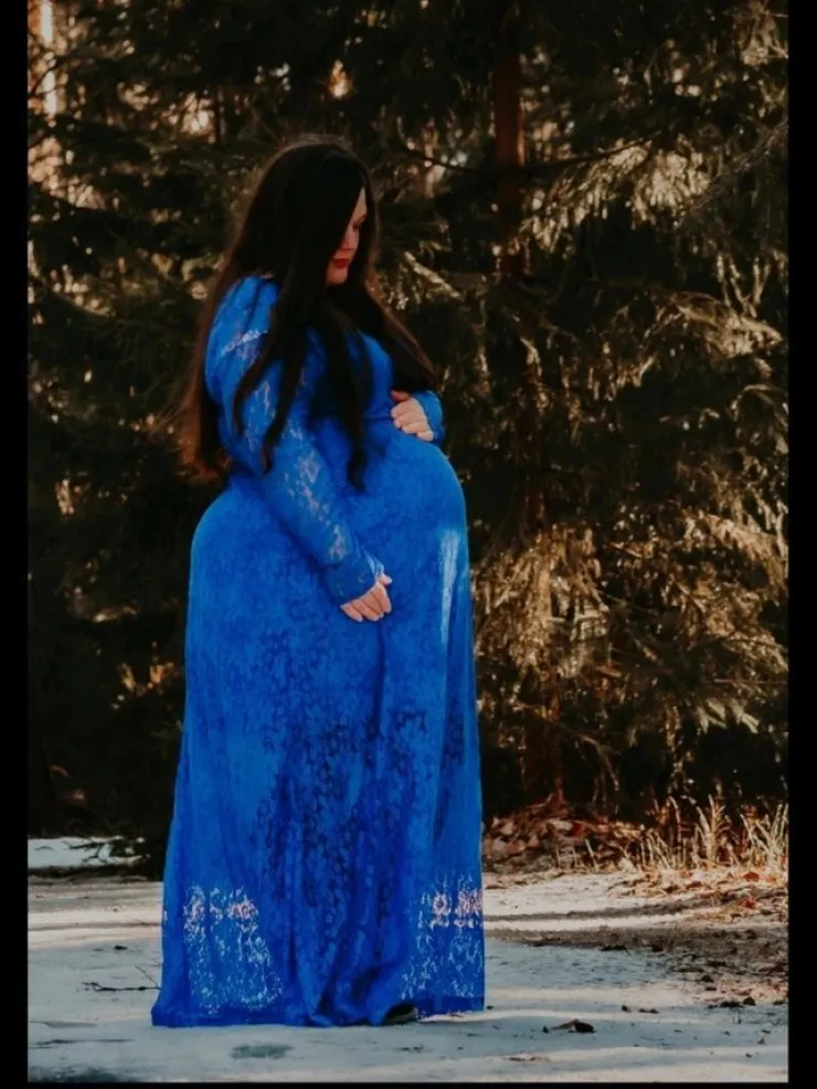 Tradera Blå klänning> Ventetøj