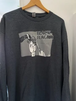 Tradera Black Flag långärmad, storlek XL| Merchandise