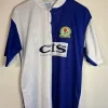 Tradera Blackburn Rovers supporter-tröja 90-tal, storlek M/L> Fodbold