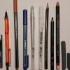 Tradera Blandat konstnärsmaterial (blyerts, fiber, filt, gel, kol)| Kunstnerartikler