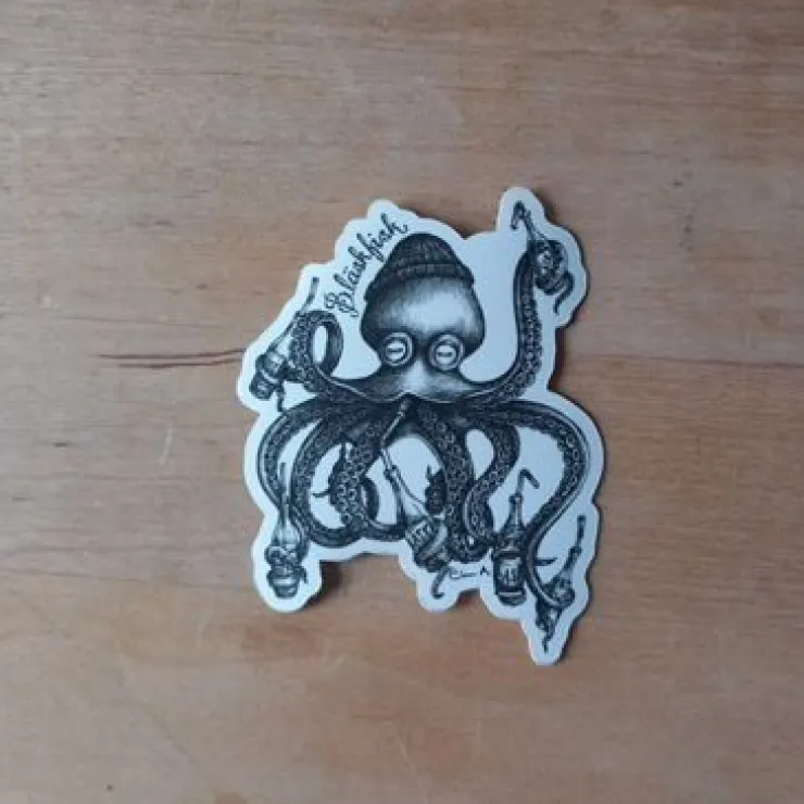 Tradera Bläckfisk-klistermärke> Klistermærker & Stickers