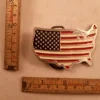 Discount Bältesspänne amerikanska flaggan kontinenten 1806 Bælter & Livremme