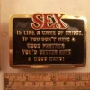 Cheap Bältesspänne sex is like a game of bridge 2298gu Bælter & Livremme