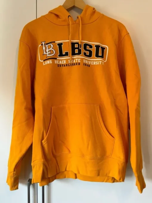 Tradera Blue 84 gul hoodie, størrelse M> Dametøj