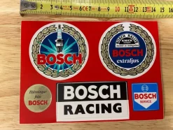 Tradera Bosch klistermärken från 1970-80-90 tal BMW Mercedes Volvo Saab VW Ford Opel> Klistermærker & Stickers
