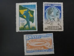 Tradera BRASILIEN 1950 VM FOTBOLL| Sydamerika & Caribien