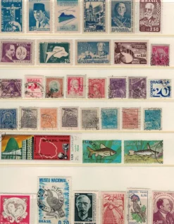 Tradera BRASILIEN BRASIL Bra Lot Stämplat och Ostämplat| Sydamerika & Caribien