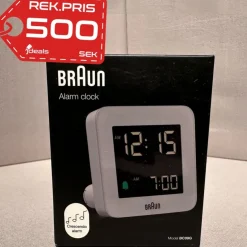 Tradera Braun BC09G Digital Väckarklocka i Grå – Minimalistisk Design> Ure Til Hjemmet