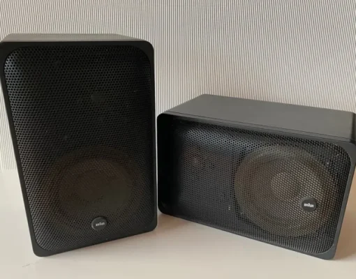 Tradera Braun L200 kompakta högtalare Design Dieter Rams| Højtalere