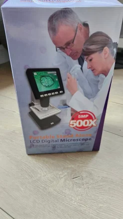 Tradera Bärbar fristående LCD-digitalmikroskop 500x| Mikroskop
