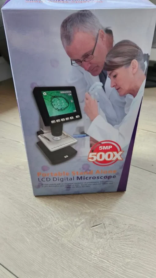 Tradera Bärbar fristående LCD-digitalmikroskop 500x| Mikroskop