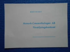Tradera Brevkort Monark Radio> Technica & Nautica