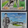 Tradera Brunei Scott 215 & 216 MNHOG Se besk.för förkort| Asien