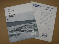 Tradera Båt Försäljningsbroschyr PERKINS 1961 +prislista utombordare| Både
