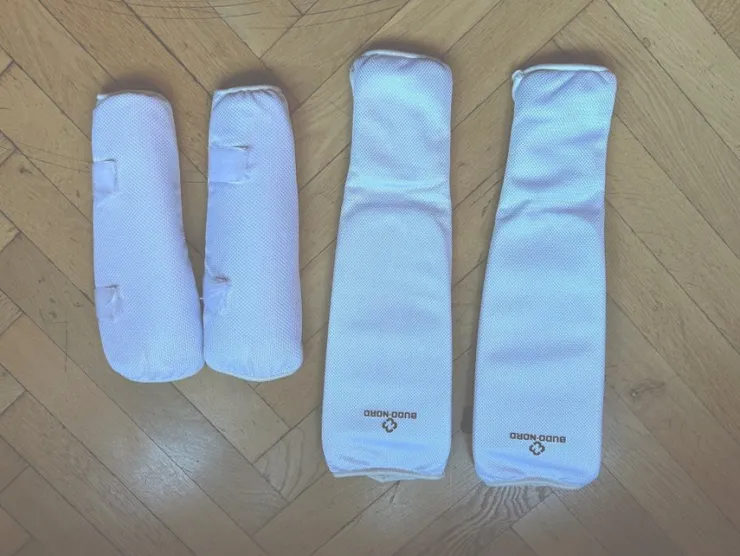 Tradera Budonord skydd för armar och ben kampsport> Kampsport