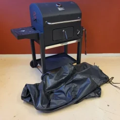 Tradera Burns & Barkles grill i plåt med överdrag & tång - Utekök| Bål & Grill