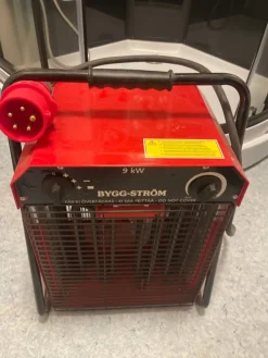 Online BYGG-STRÖM 9kW Värmefläkt Varme