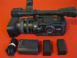 Tradera Canon HDV XH A1 videokamera.| Filmkameraer