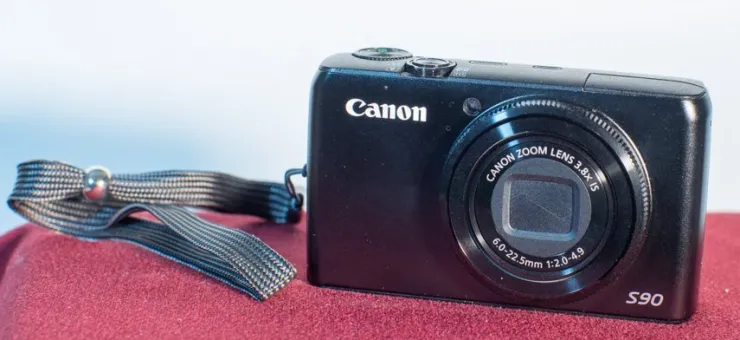 Tradera Canon PowerShot S90 Digitalkamera| Fotokameraer