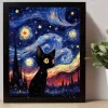Tradera Canvas Poster Katt 40x30| Plakater
