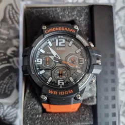 Tradera Casio MCW-100H - Orange Sportklocka> Armbåndsure