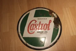 Tradera Castrol Motor Oil Skylt| Bensinia