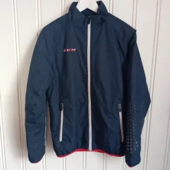 Tradera CCM hockey skaljacka blå XS> Hockey & Skøjter