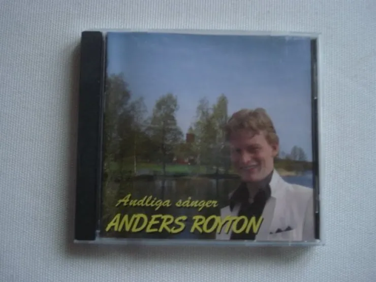 Tradera CD Anders Royton Andliga sånger Signera| Cd