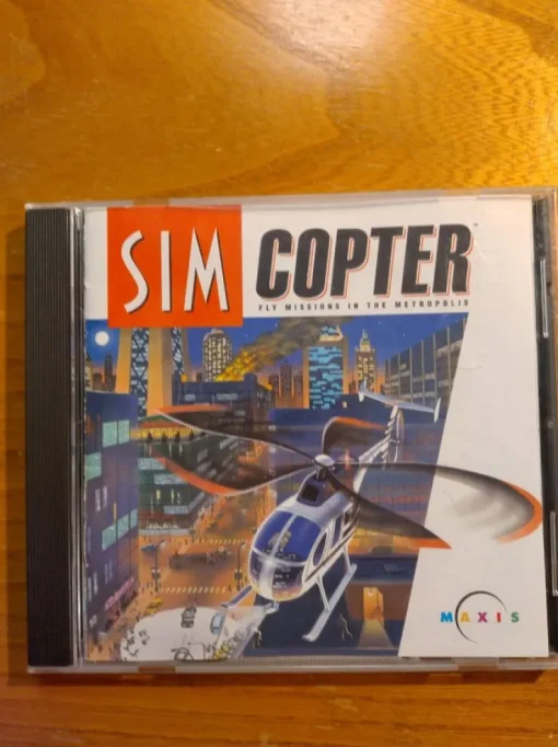 Tradera CD SIM COPTER> Computerspil