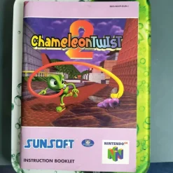 Tradera Chameleon Twist 2 - Instruktionshäfte Nintendo 64| Nintendo