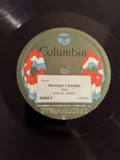 Tradera Charles Widdén. Columbia 26008-F.| Grammofonplader