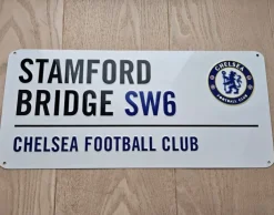 Tradera Chelsea FC Stamford Bridge Skylt> Skilte