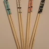 Tradera Chopsticks med kattmotiv - ätpinnar - givetvis oanvända| Husholdningsartikler