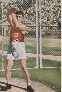 Tradera Cigarette Picture Card Olympics 1932-Hammer throwing> Olympia