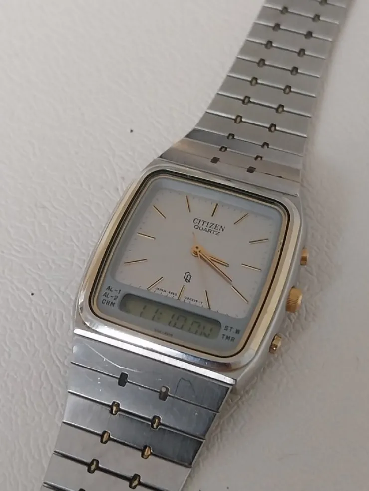 Tradera Citizen Quartz Herrur> Armbåndsure