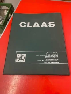 Tradera Claas Senator sködetröska reservdelskatalog| Landbrugsmaskiner