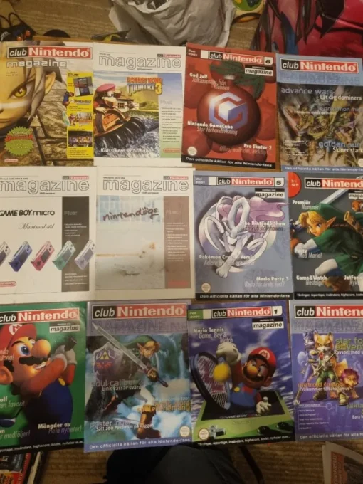 Tradera Club Nintendo magasin - samling> Litteratur & Merchandise