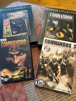 Tradera Commandos samling till PC> Computerspil