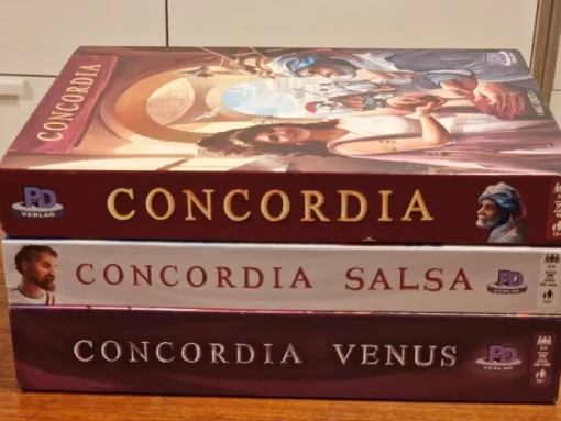 Tradera Concordia - Bas Spelet + Salsa + Venus + Balearica / Cyprus| Bræt- & Selskabsspil
