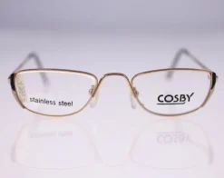 Store Cosby 4732 stainless steel ladies gold-tone eyeglasses-original clear lenses Briller & Tilbehør