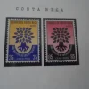 Tradera Costa Rica 1960 Världsflyktingåret 2 postfriska märken se bild| Flere Lande