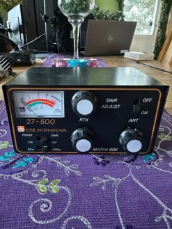 Tradera C.T.E. International 27-500 Matchbox| Amatørradio