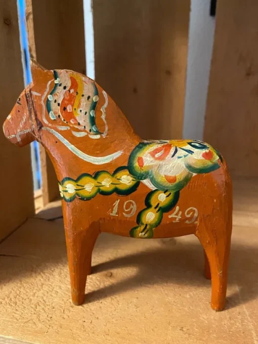 Tradera Dalahäst 1949 14 cm| Dalarheste