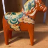 Tradera Dalahäst delade öron 16 cm hög| Dalarheste
