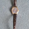 Tradera Damklocka - Regal Quartz - med armband i läder.> Armbåndsure