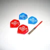 Tradera Dart Flights 4 st med 1 st Dart shaft pilkastning dart sport bar pub> Dart