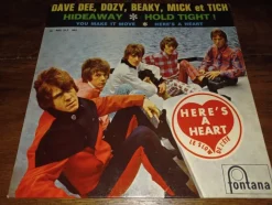 Tradera Dave Dee, Dozy, Beaky, Mick & Tich - EP - Hideaway / Hold Tight - Endast omslag| Pladeomslag