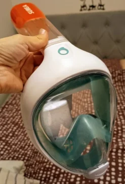 Tradera Decathlon Snorkelmask i storlek S snorkel> Vandsport
