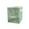 Tradera Deck Box - Satin Cube: Marble - Lime Green/White - Ultra Pro #16352> Spillekort